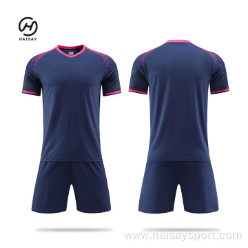 Hot Sell New Season Jersey Soccer Short Breathable Adult Team Training Printing Maillot De Foot Football Jersey in Soccer Wear